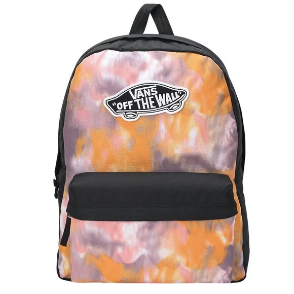 NWT Vans Realm Golden Large Tie Dye Backpack - Picture 1 of 7
